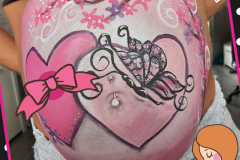Bellypaint-hearts